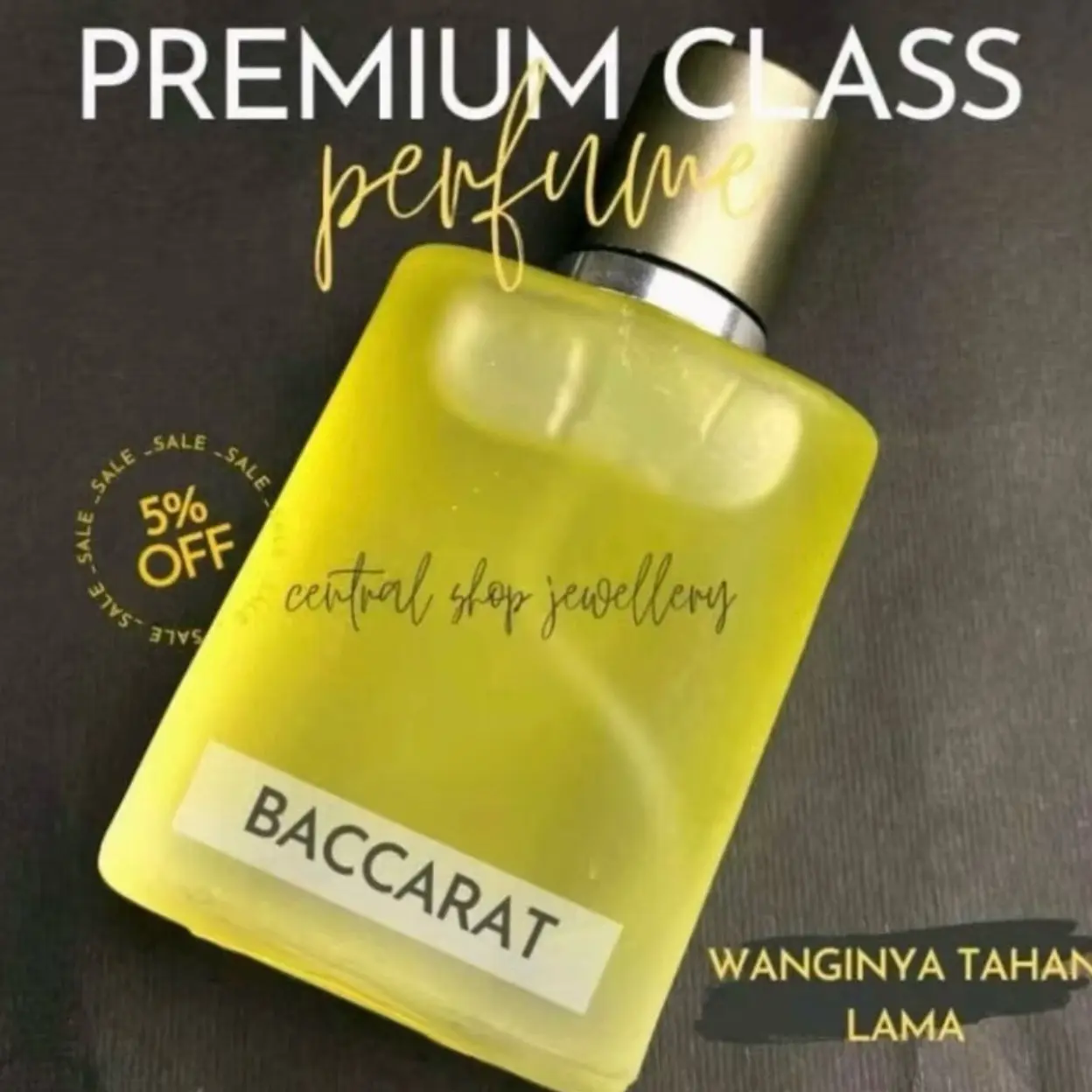 PROMO Parfum Bacarat Wangi Tahan Lama Cocok untuk Wanita dan Pria ADG Perfume