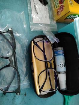 Product Review of Beli 1Gratis 1 Kacamata Minus Frame AR20098  Antiradiasi Blueray Photocromic Bluecromic Kacamata Wanita Lensa Eyewear Glasses from 𝘔**𝘳 0
