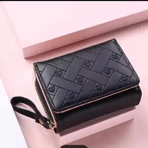 DOMPET WANITA PENDEK/DOMPET MINI/ DOMPET LUCU/DOMPET AURORA Uang Kulit