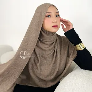 Qudsiyyah- Pashmina Viscose Highlight Textured by qudsiyyah Hijab Syal jilbab