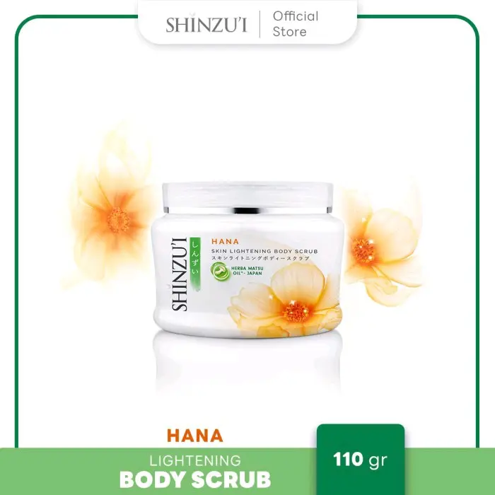 shinzui skin lightening body scrub 110gr 8