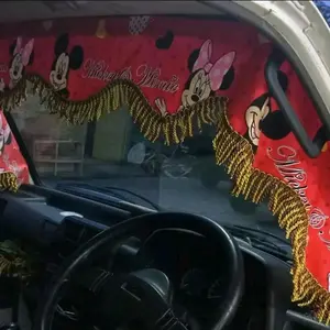 Lis poni gorden mobil kaca depan penghalang panas aksesoris Truck hino fuso Car