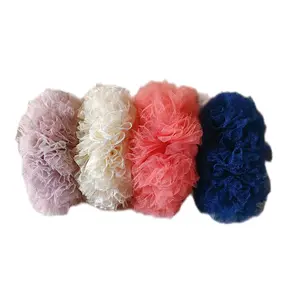 Cepol scrunchi ikat rambut size little/kecil 12 cm untuk anak sekolah