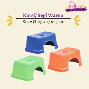 Bangku Anak | Dingklek Alona | Bangku Memancing | Kursi Jongkok Pendek Plastik NEW