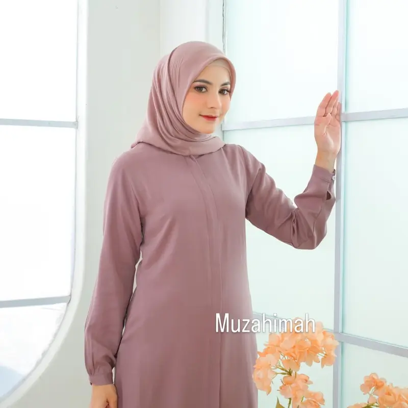 Baju Gamis Syari Abaya Modren Busana Muslimah Wanita - Dress 3