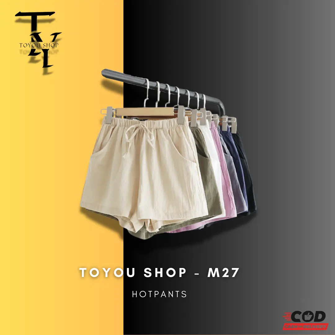 [TOYOU SHOP M27] HOT PANTS POLOS | CELANA PENDEK WANITA | SHORT PANTS WANITA