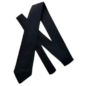 dasi smp polos sma polos hitam polos      tanpa bordir