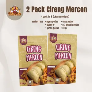 2 PACK CIRENG MERCON UMAFOOD ISI AYAM/JANDO/USUS/ATI/KEJU