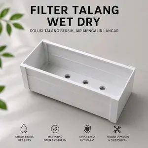 FILTER talang dry untuk kapas filter aquarium dan kolam