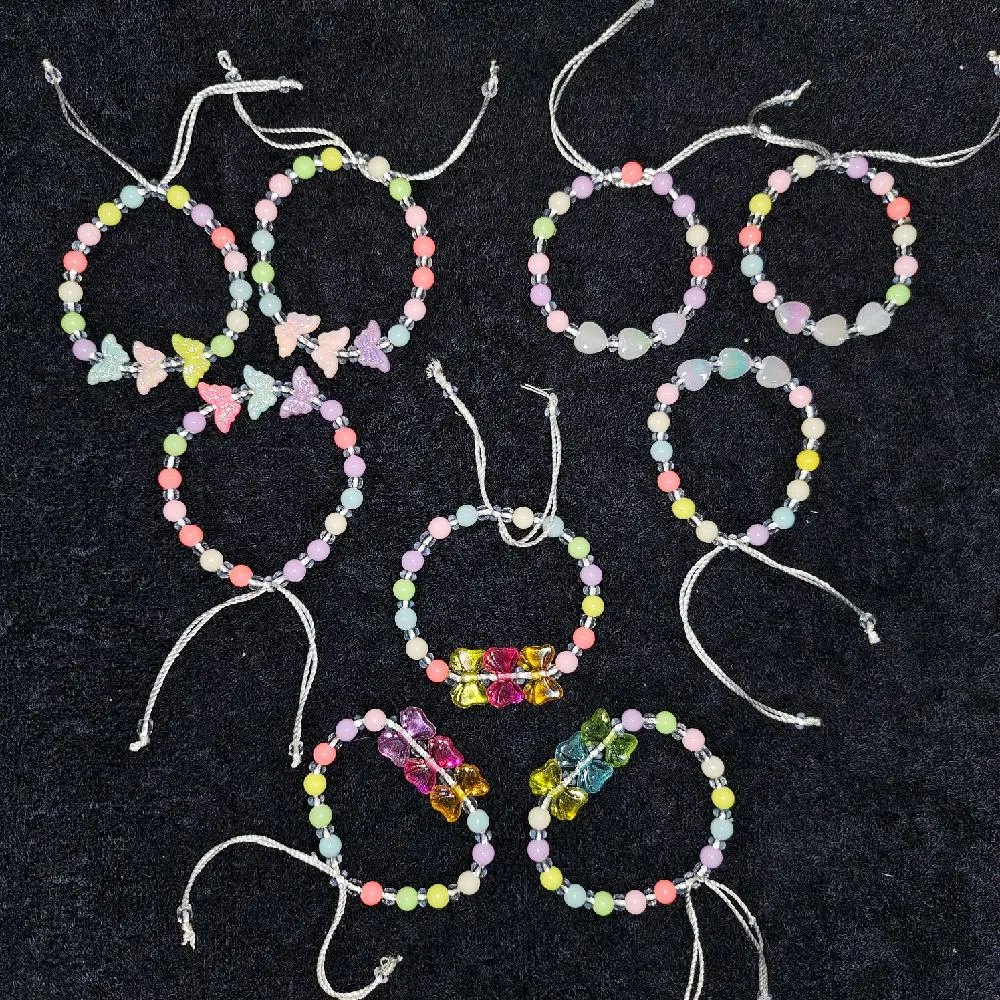 190 Gelang Nilon Liontin Manik harga untuk 1 Lusin (12pcs)