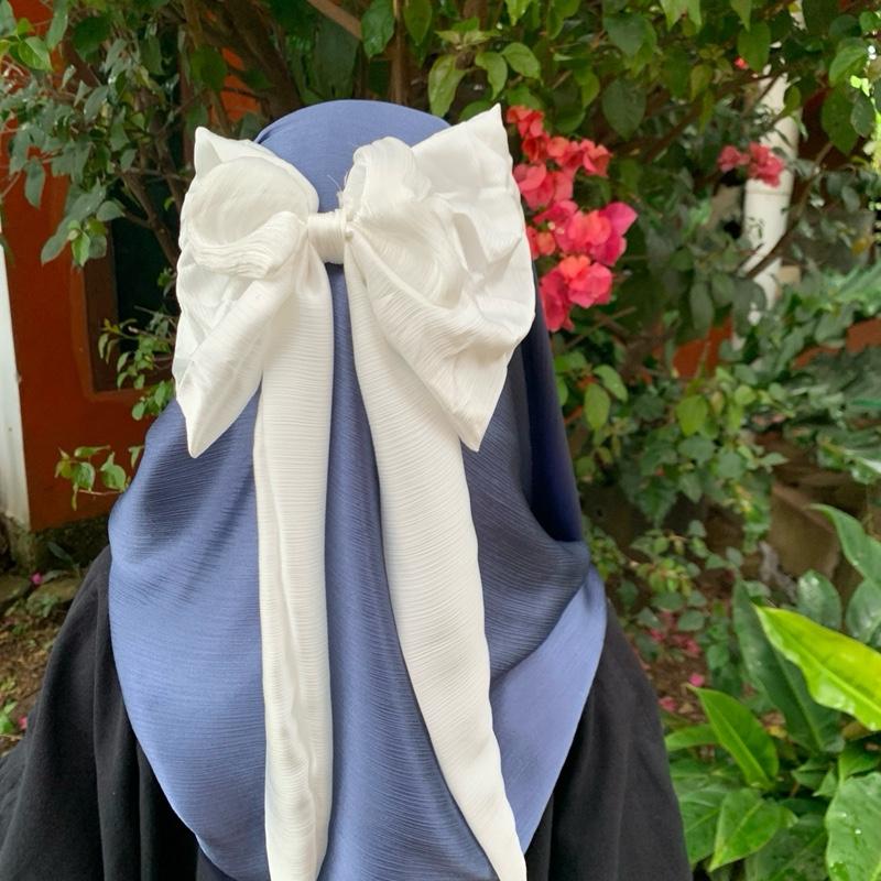 Pita Kerudung Bahan Silk Premium/aksesoris kerudung/Pita kerudung grosiran 2
