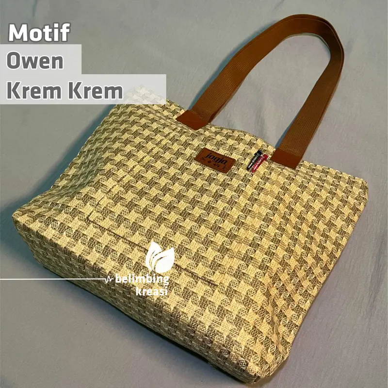 Tas Perlengkapan Bayi Khas Jogja Model Totebag Wanita Diapper Bag Nappy Bag Kanvas TSW TPB 01 8