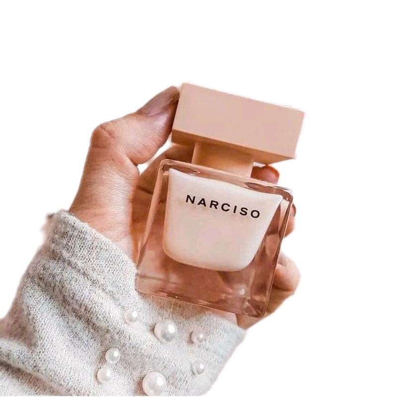 FULL BOX 90ml Nước Hoa NARCIS0_hồng phấn lùn thơm mùi phấn lưu hương lâu bám mùi dai cosmetic perfume trà women mỹ phẩm