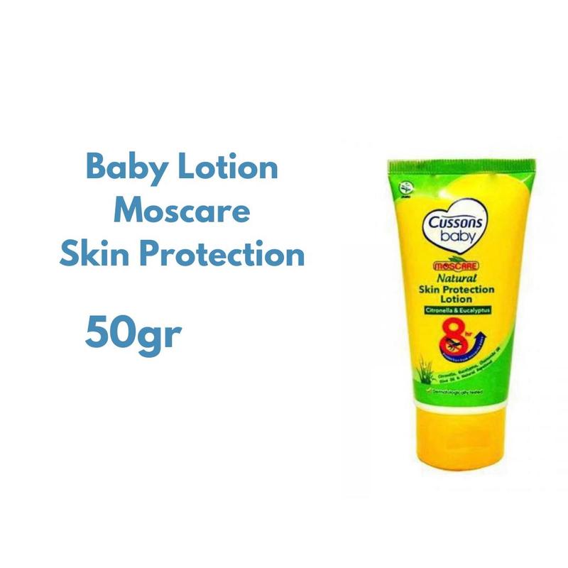 Cussons Baby Lotion Moscare Skin Protection Lotion 100ml&50ml  Kulit Bayi Anak-Anak Sensitif 2