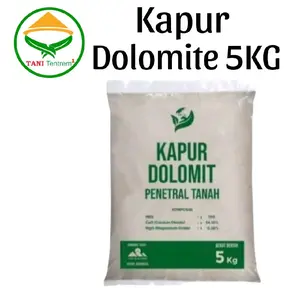 PUPUK KAPUR DOLOMITE 5 KG KAPUR PERTANIAN PENETRAL TANAH DOLOMIT KUALITAS SUPER