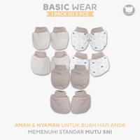 Gambar FLUFFY Sarung Tangan dan Kaos Kaki Bayi Rib Khaki (Isi 3 Pasang) STKR KKI NB - KHAKI dari Fluffy Baby Store Kota Administrasi Jakarta Timur 1 Tokopedia