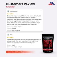 Gambar RATS KILLER 200gr Racun Tikus Mati Kering, Tidak Meninggalkan Bau dari Home Guard Indonesia_NEW Kota Surakarta 3 Tokopedia