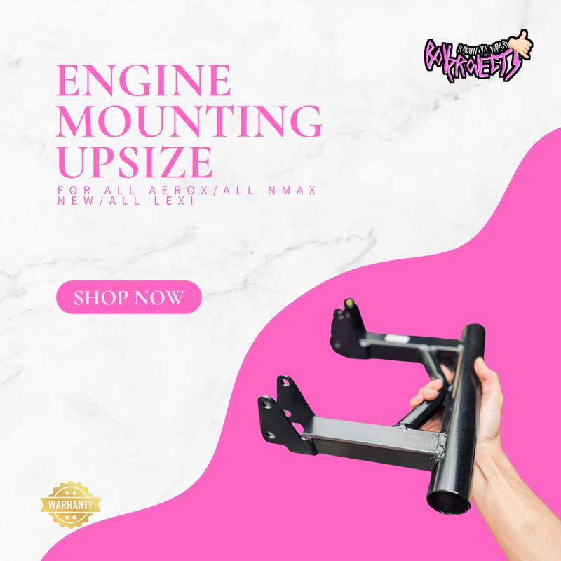 Engine Mounting Upsize All Aerox/New/All Nmax New/Lexi 0
