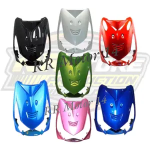 RR Motor 14 Tameng Dasi Depan Honda Beat Karbu 2008-2012 All Varian Warna Hitam Putih Merah Maroon Biru Muda Tua Hijau Pink Oranye Kualitas Setara Original