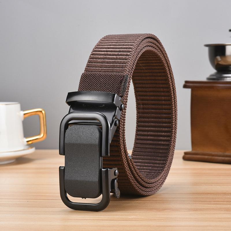 Thắt lưng nam vải canvas thiết kế thời trang, không lo bong tróc gãy gập, đầy đủ màu sắc, giá cực hấp dẫn: TL09N