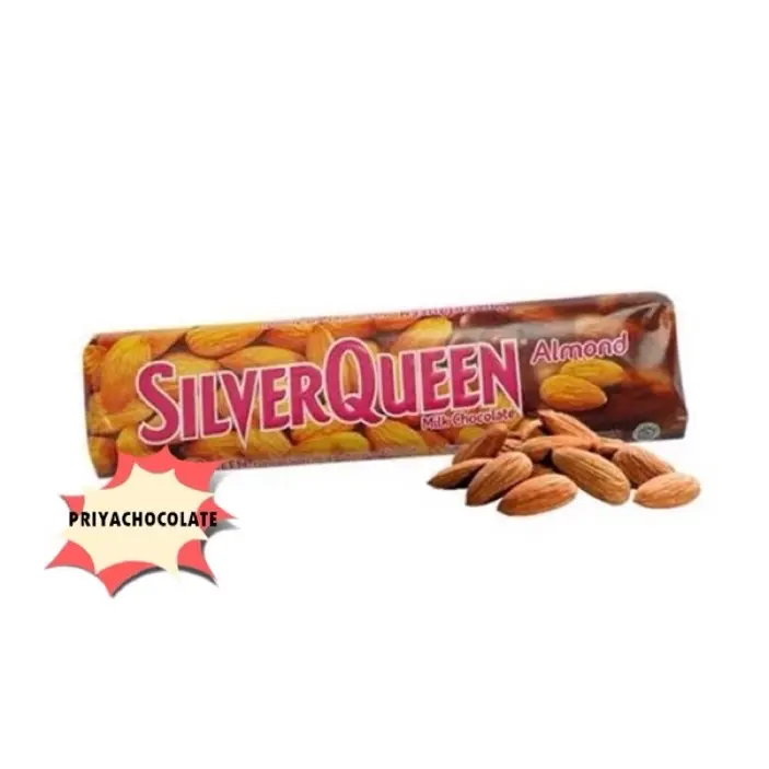Silverqueen Almond, Mede 55gr 1Box 10pcs