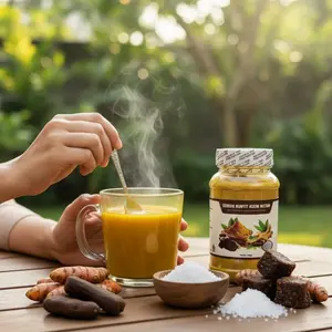 Jamu Herbal Detox Tubuh - Manis Segar Kunyit Asem Anti Kembung Begah Pencernaan Enak Nyaman Ringan di Perut