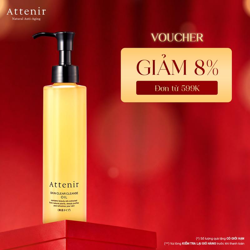 Dầu tẩy trang và làm sạch 175ml Attenir Skin Clear Cleanse Oil