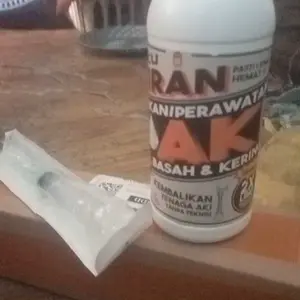 500ml FitEccu Air Aki  - Perbaiki Aki Tanpa Ganti Baru Kembalikan Tenaga Aki 2X Lipat Tanpa Teknisi