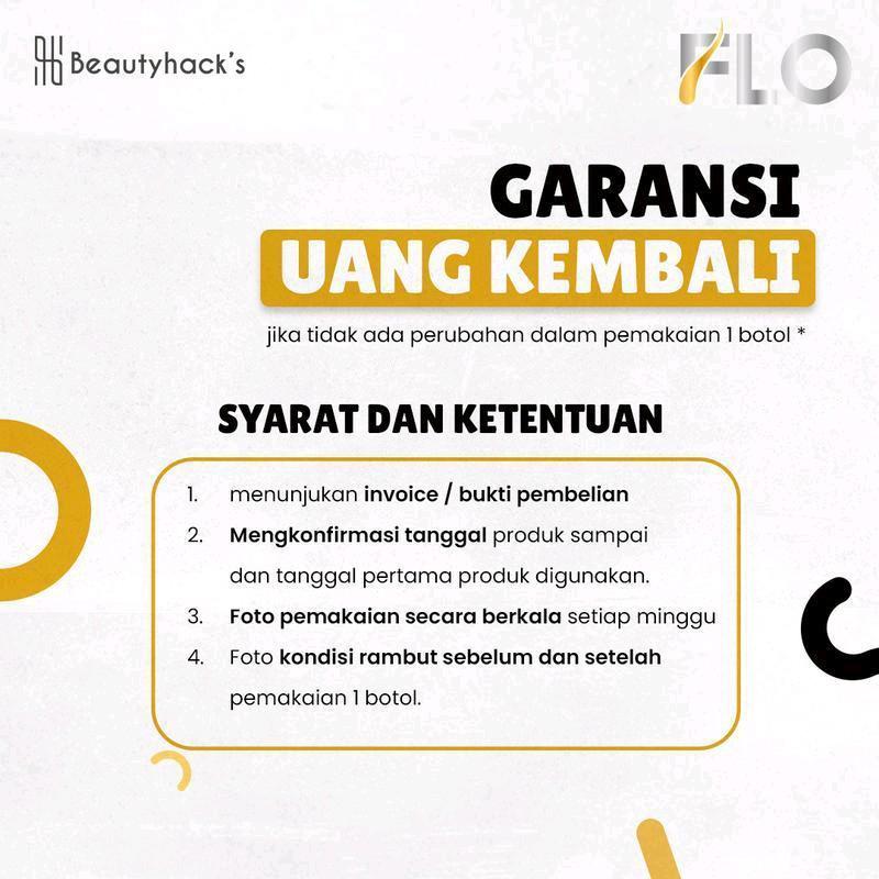 FLO HAIR TONIC | MENUMBUHKAN RAMBUT KEBOTAKAN DINI | 60 ML 4