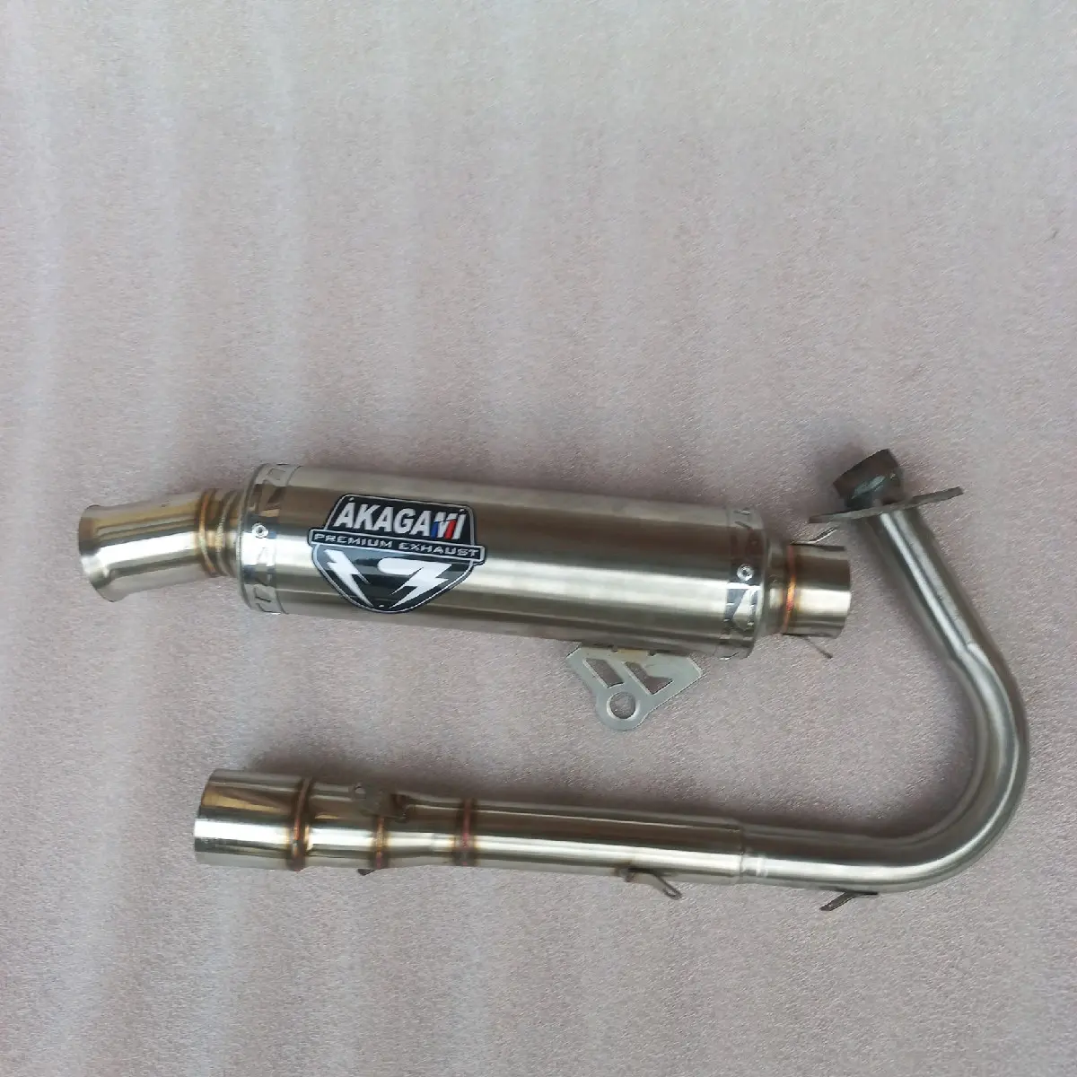 Knalpot akagami Tipe Salemba untuk Kendaraan Motor Mio Beat Vario Nmax Aerox - Motorcycle Mesin