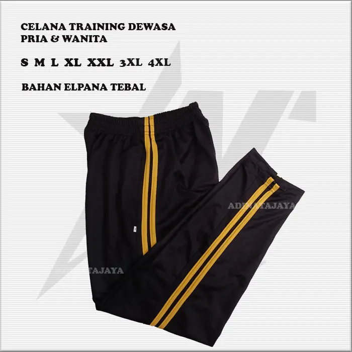 Celana Training Olahraga Dewasa Pria Wanita Sport Lari Joging Gym Senam Outdoor 6