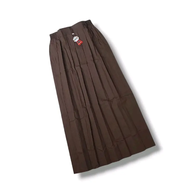 Rok Panjang SD MI Anak Perempuan Rok Rempel Warna Merah Putih Coklat Hijau dan Hitam Fashion 1