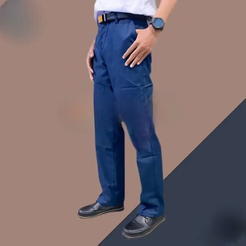 Celana Seragam Sekolah Panjang Warna Biru SMP/MTS termurah 0