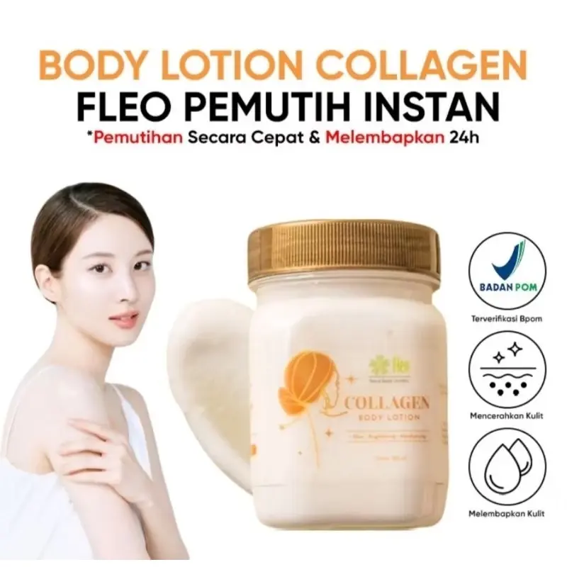 Bibit Pemutih Collagen Hand Body Lotion Pemutih Badan Wajah 100% Original Colagen 1