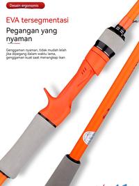 Gambar Joran Pancing Reel Lure Casting Joran Pancing Laut Mesin Pancing 1.8-2.4M Joran Pancing Spinning Joran Fishing Rod - Spinning 210CM dari Toko Pancing Indonesia_NEW Kota Administrasi Jakarta Barat 4 Tokopedia