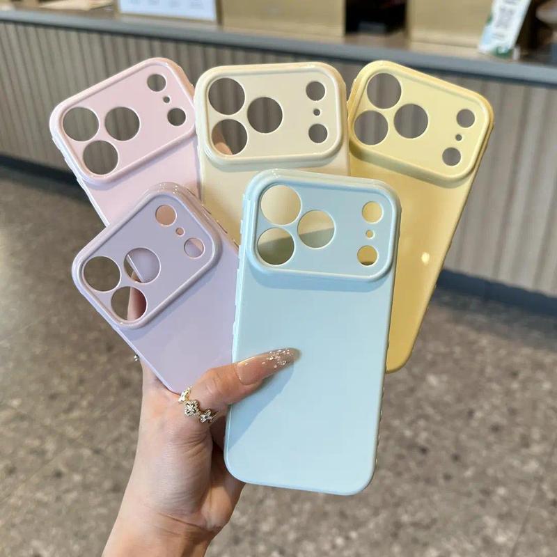 Vỏ Bảo Vệ Mềm Dẻo Silicone Lỏng Với Họa Tiết Yêu Ở Cạnh Bên, Bám Dính Tức Thì, Cảm Giác Da, Tương Thích IPhone X Đến 17 Pro Max, Bảo Vệ Chống Sốc.