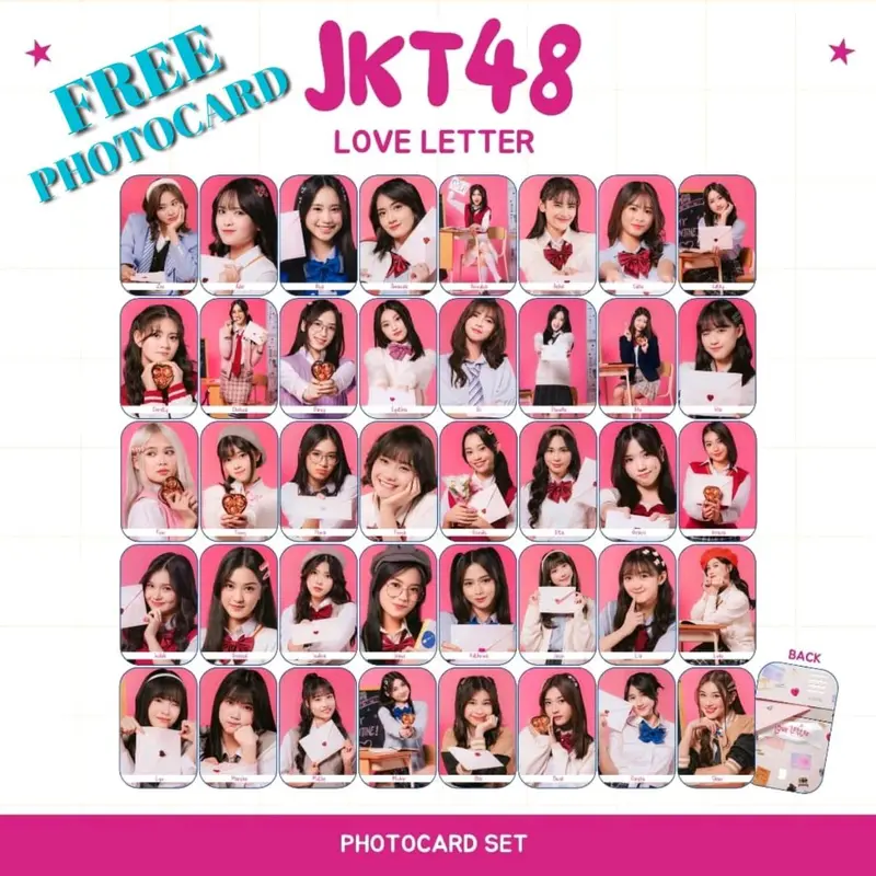 Kaos JKT48 Adel Birthday 2023 Tshirt Wanita Basic Free PC/Goodie bag -Ivory 5