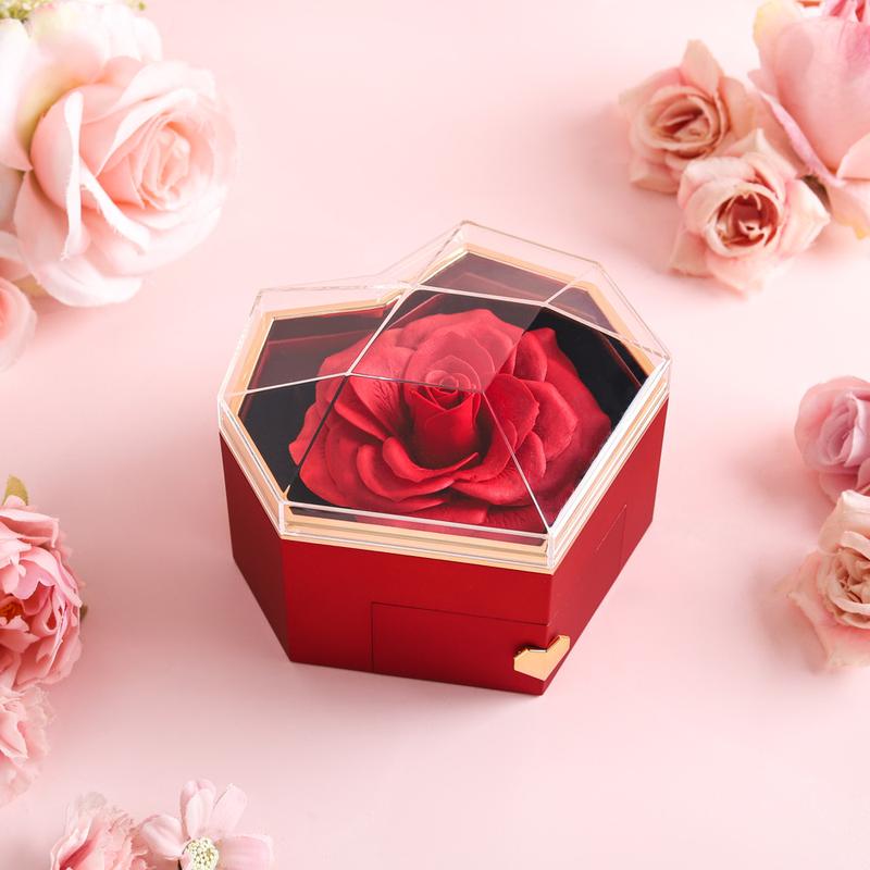 Blooming Heart Jewelry Box - The Beginning - Kado Pasangan Pacar Sahabat Teman Kamu - Anniversary - Ulang Tahun - Birthday - Natal - Valentine 5