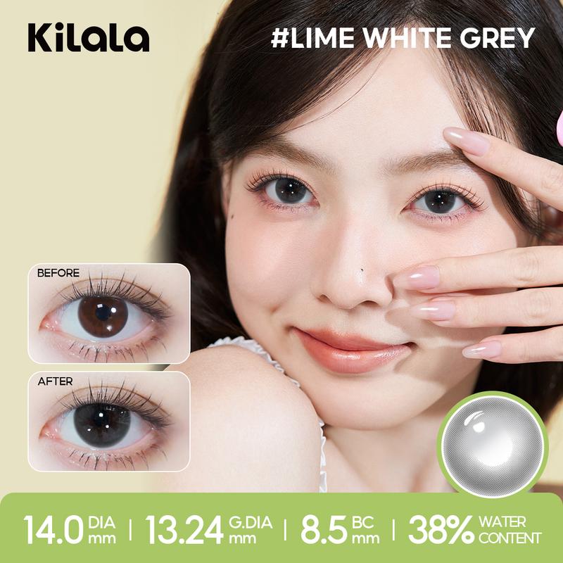 1 cặp kính áp tròng 6 tháng DIA 14.0-14.5mm độ cận 0-7 lens mềm mại màu sắc xinh đẹp nổi bật chất phong cách cosplay lens không thể thiếu vào lễ hội Halloween 7