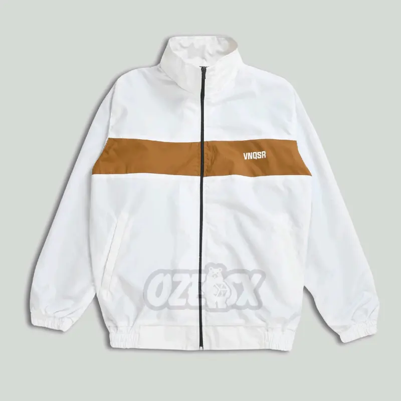 Jaket Tracktop Waterproof Petrol Pria Wanita Tracksuit Parasut 4