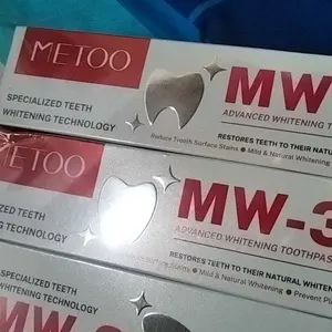 Boss is coming - [PILIHAN RICIS] METOO PASTA GIGI MW3- BPOM-pemutih gigi / Bebas Sensitif odol/ Bebas Karang Gigi / Pasta Gigi Probiotik / Karang Gigi / Gusi Sensitif / Membersihkan Noda Gigi- METOO MW-3 Advanced Whitening Tooth Paste 100 gr