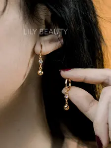 Anting Berlian Anting Titanium Anti Karat Anti Luntur Anting Wanita
