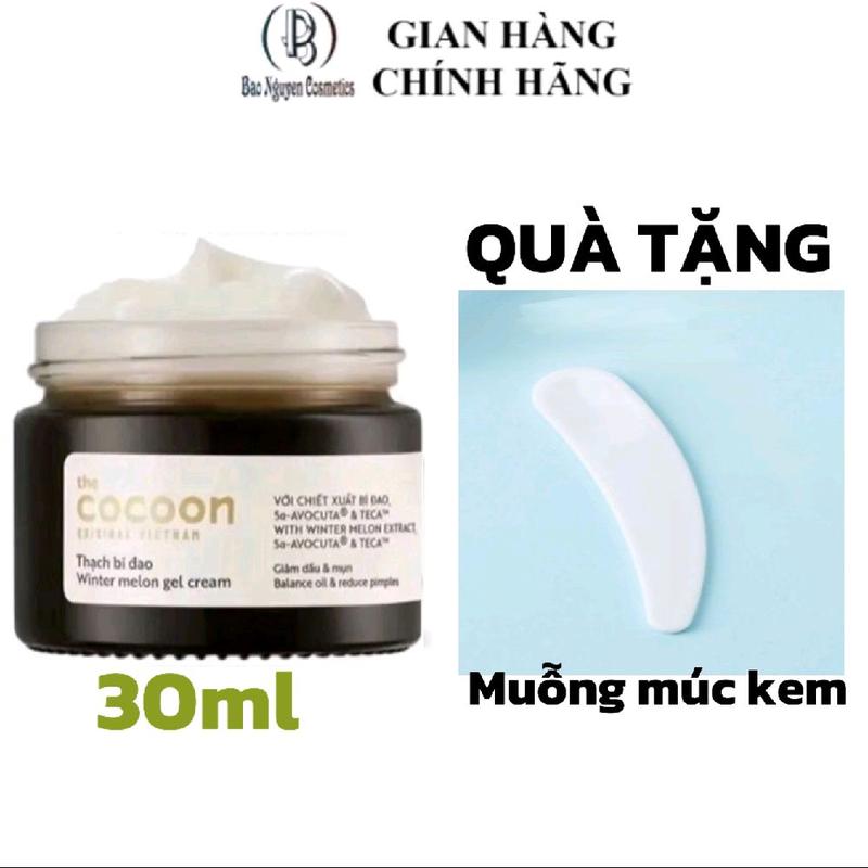 Chính Hãng Thạch kem Bí đao Cocoon 30ml giúp cấp ẩm ngừa mụn