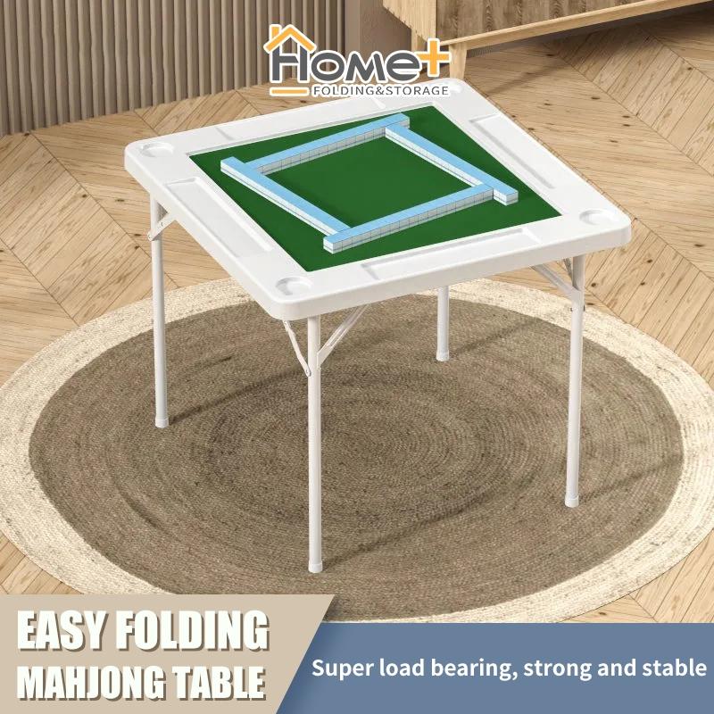 (HOME+) Folding mahjong table hand rub manual sparrow table ...