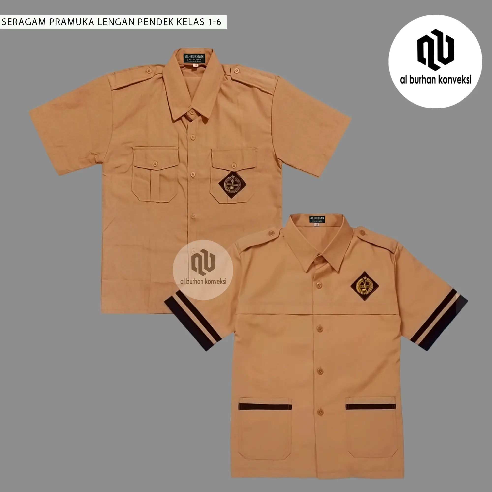 Seragam Pramuka Sd Smp Penggalang Pendek - Baju Pramuka Siaga