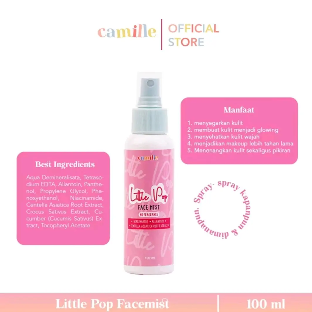Camille Little Pop Face Mist