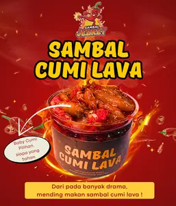Sambal Jebret Sambal Cumi Lava Baby Cumi