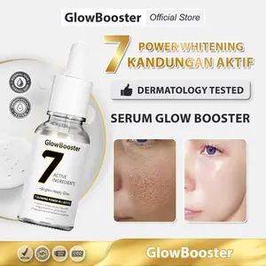 [BPOM] Serum Pencerah Wajah - Serum Glowing - Serum GloowBooster 7 Active Ingredienst | Serum Pencerah 7 Kandungan Aktif | Serum Pemutih Wajah 15ml