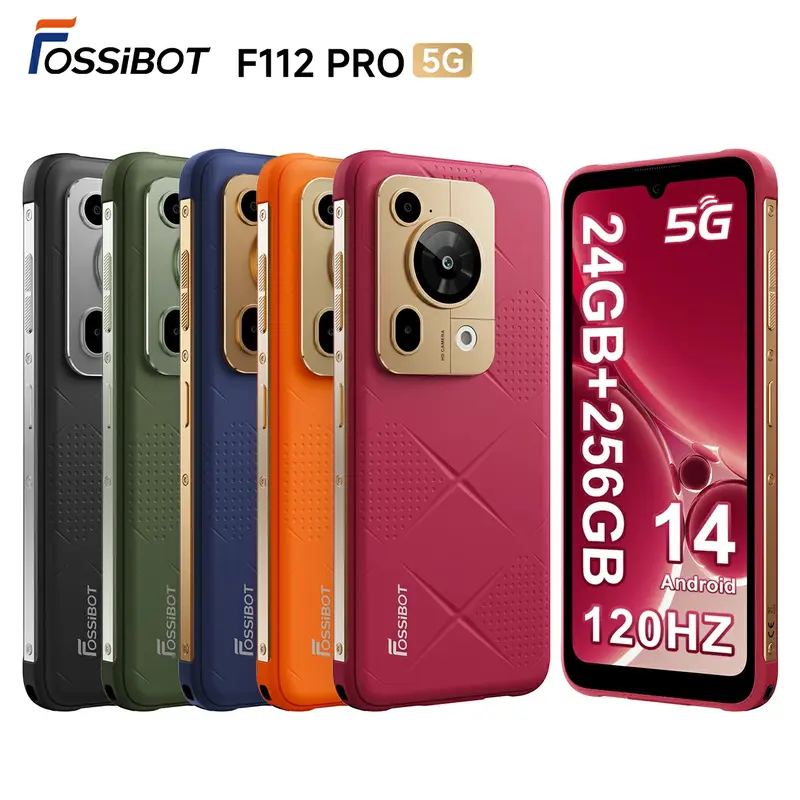 FOSSiBOT S5 Pro SIMフリー 大画面 強力コア スマホ32GB+256GB/1TB拡張