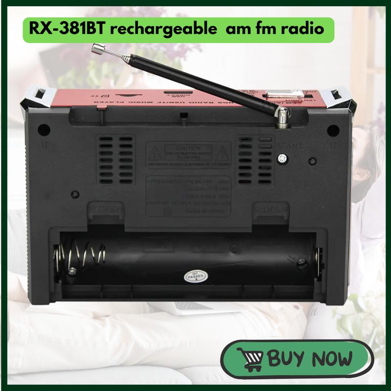Product Introduction of Professional *Ready Stock* GLN PLUS99 RXAC Portable AM#FM Radio Antena Audio random color 9